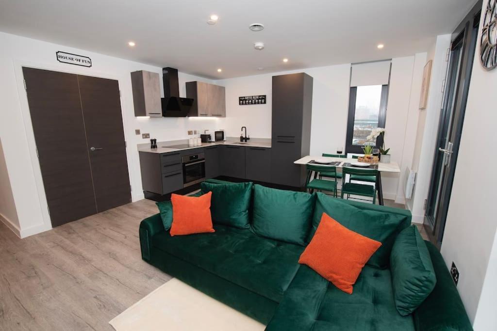 Deluxe 2 Bed York Flat With Gym Sleeps 6 Leilighet Eksteriør bilde
