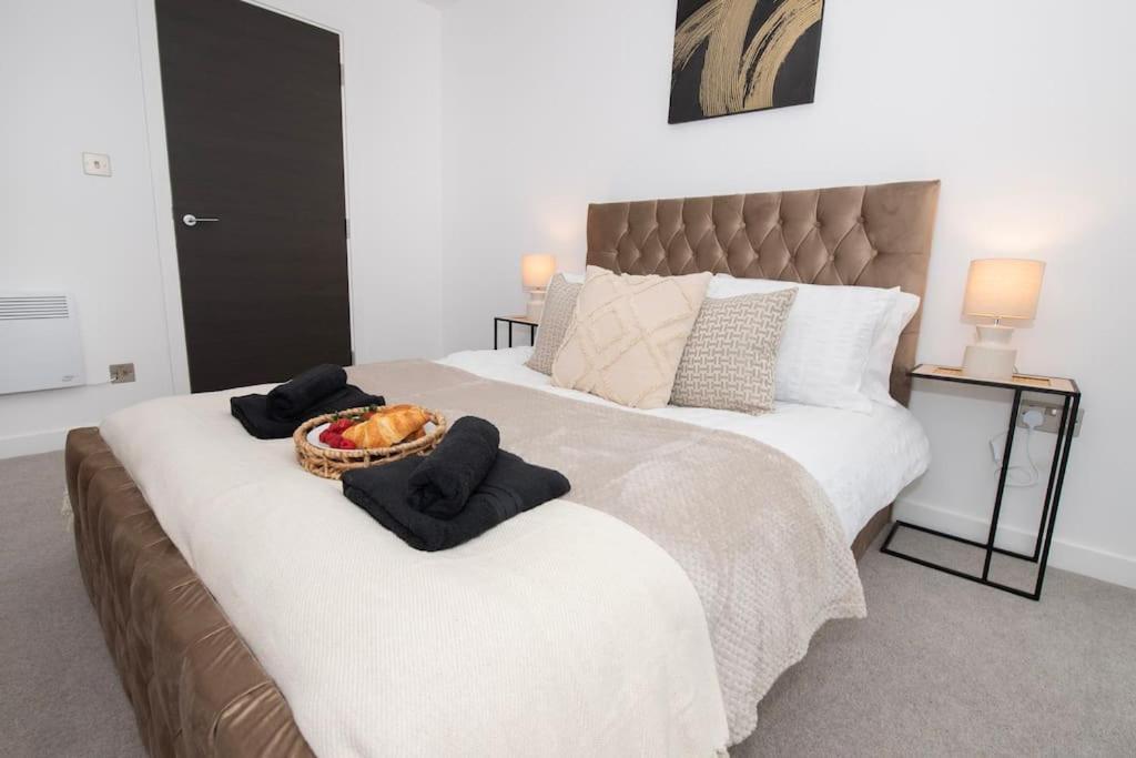 Deluxe 2 Bed York Flat With Gym Sleeps 6 Leilighet Eksteriør bilde